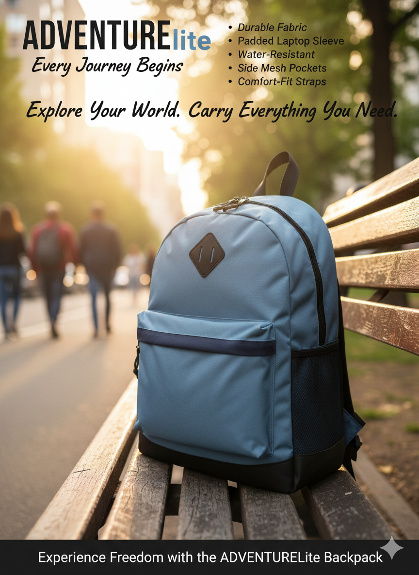 Универсальный городской рюкзак