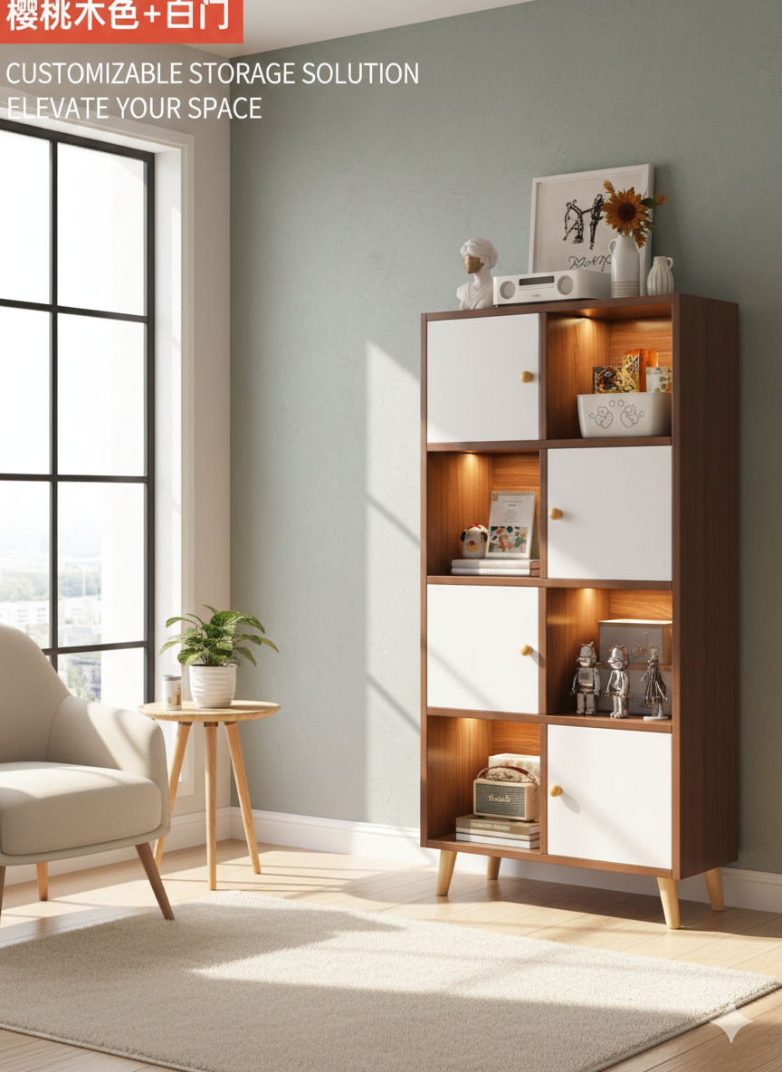 Стеллаж модульный книжный