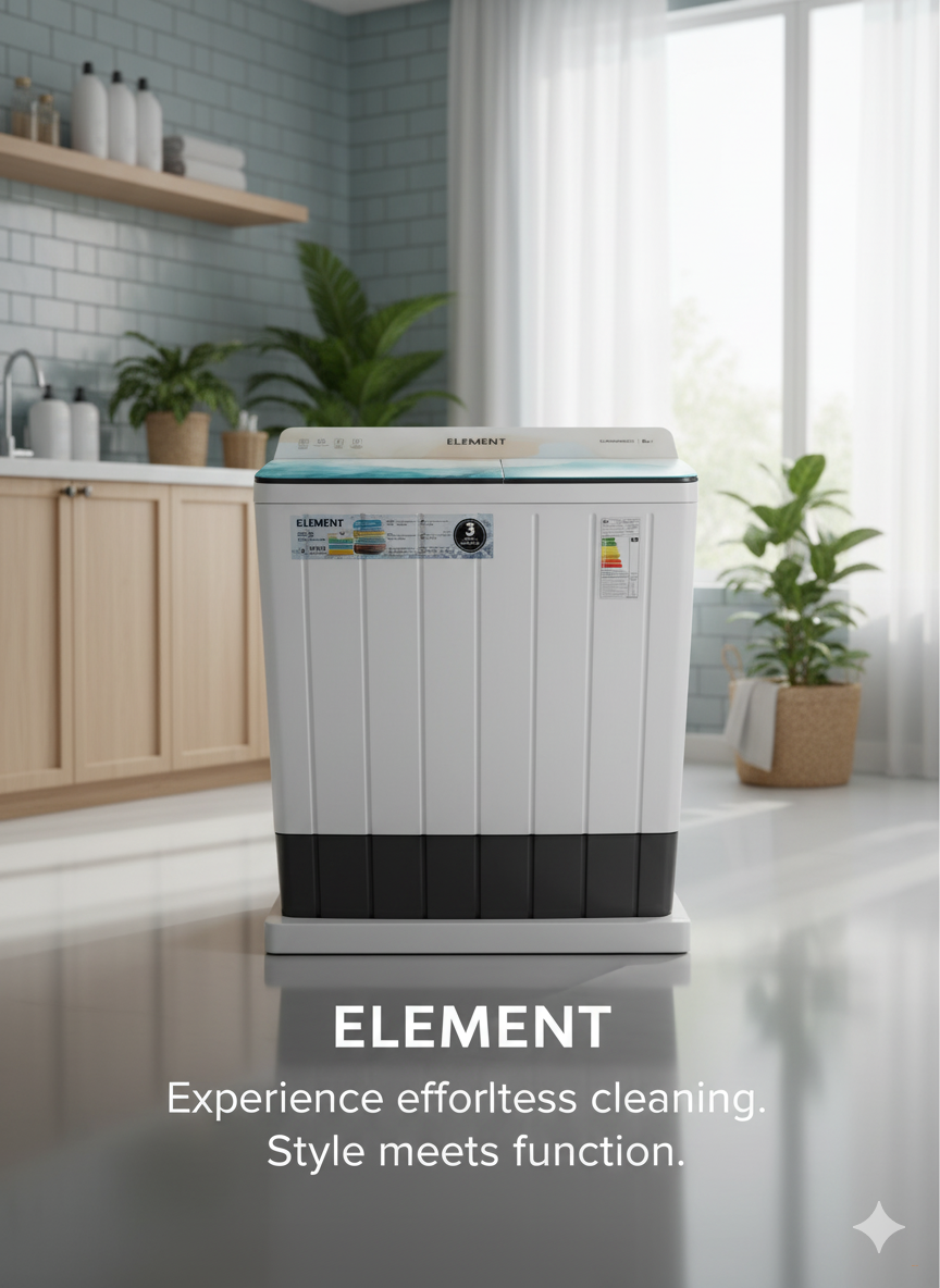 Стиральная машина ELEMENT ELMWM80D2 (8 кг)