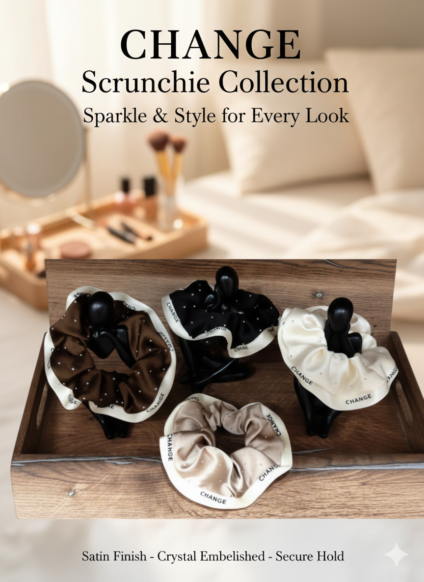 Женский резиновый атласный ободок для волос