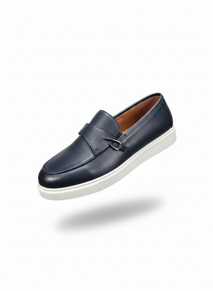 Мужские лоферы из эко-кожи