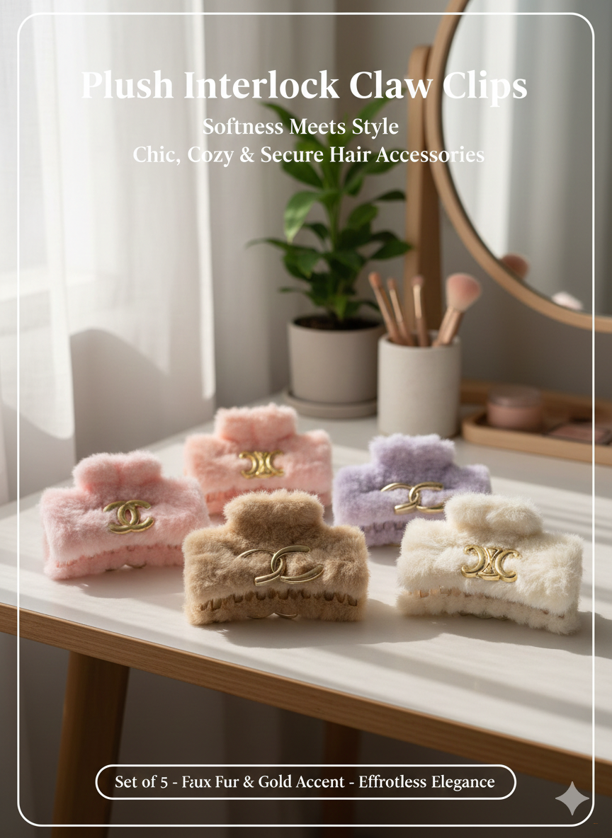 Заколка-краб для волос, 9см,