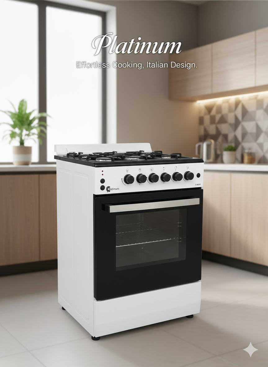 Газовая плита PLATINUM E 6223 (60×60 см)