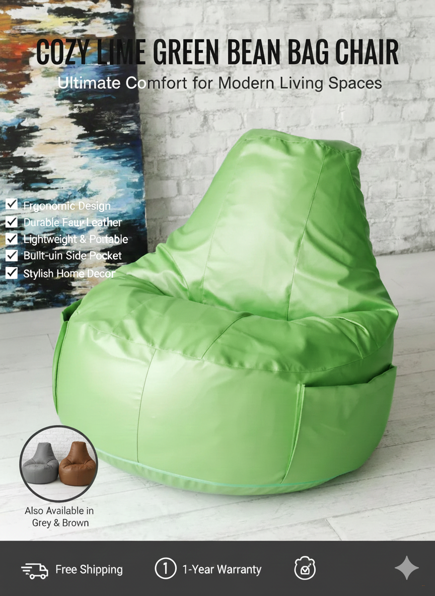 Кресло-мешок для дома офис Pufumo Orange Golf