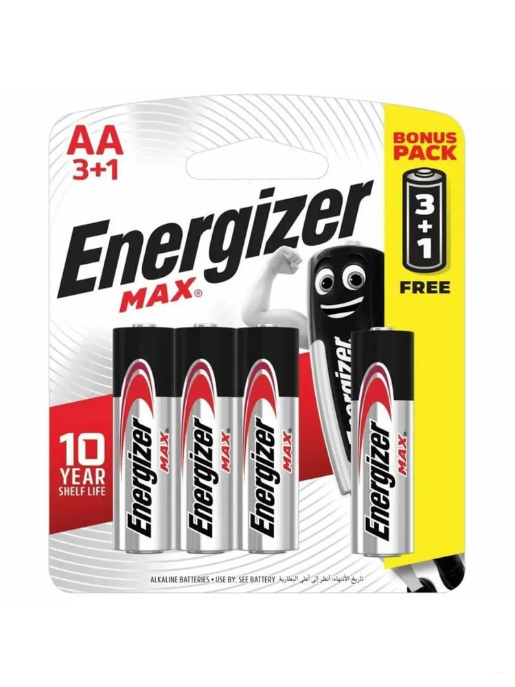 Energizer Щелочная батарейка R6 AA MAX 1.5В