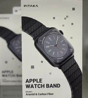 Карбоновый браслет Pitaka для Apple Watch 10-1/ SE и Ultra 2 (38 40 41 42 44 45 46 49мм) - Retro