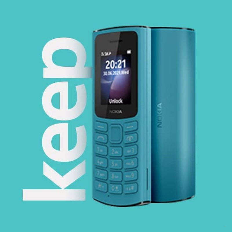Телефон Nokia 105, 2 SIM-карты