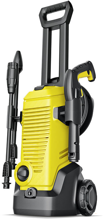 Мойка высокого давления Karcher K 5 WCM 1.324-400.0 Керхер, двигатель водяного охлаждения, встроенный фильтр для воды, струйная трубка и грязевая фреза в